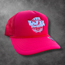 Load image into Gallery viewer, WR Globe Trucker Hat - Red