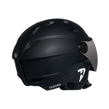 Load image into Gallery viewer, Daytona Carver Ski Helmet - Adjustable Ski Helmet for Men, Women & Youth - Dull Black with Anti-Fog Visor