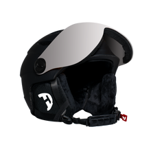 Load image into Gallery viewer, Daytona Carver Ski Helmet - Adjustable Ski Helmet for Men, Women & Youth - Dull Black with Anti-Fog Visor