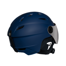 Load image into Gallery viewer, Daytona Carver Ski Helmet - Adjustable Ski Helmet for Men, Women & Youth - Dull Blue with Anti-Fog Visor