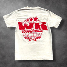 Load image into Gallery viewer, WR Globe Tee – Cream / Red