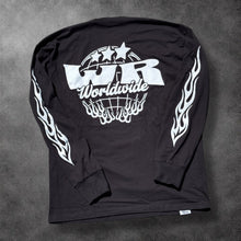 Load image into Gallery viewer, WR Globe Long sleeve - Black