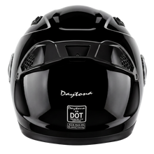 Load image into Gallery viewer, D.O.T. & ECE Daytona C6- Hi-Gloss Black