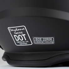 Load image into Gallery viewer, D.O.T. & ECE Daytona Tactic- Dull Black