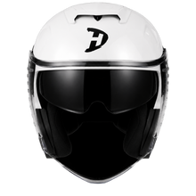 Load image into Gallery viewer, D.O.T. & ECE Daytona Spyder Jet- Hi-Gloss White