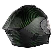 Load image into Gallery viewer, D.O.T. & ECE Daytona Viper- Green Carbon Fiber
