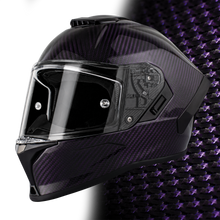 Load image into Gallery viewer, D.O.T. & ECE Daytona Viper- Purple Carbon Fiber