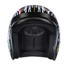 Load image into Gallery viewer, DOT Approved Daytona Cruiser Open Face Motorcycle Helmet - Men, Women & Youth - With Visor & Graphics - W/ Tribal