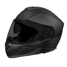 Load image into Gallery viewer, Daytona Glide Modular Motorcycle Helmet - DOT Approved, Bluetooth Ready, Dual Visor, Men/Women/Youth - Dull Black