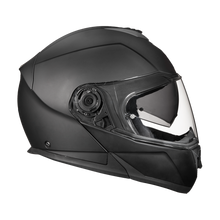 Load image into Gallery viewer, Daytona Glide Modular Motorcycle Helmet - DOT Approved, Bluetooth Ready, Dual Visor, Men/Women/Youth - Dull Black