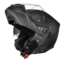 Load image into Gallery viewer, Daytona Glide Modular Motorcycle Helmet - DOT Approved, Bluetooth Ready, Dual Visor, Men/Women/Youth - Dull Black
