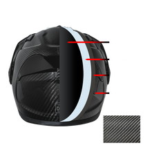 Load image into Gallery viewer, D.O.T. & ECE Daytona C6- Grey Carbon Fiber