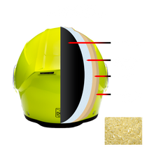 Load image into Gallery viewer, Daytona Glide Modular Motorcycle Helmet - DOT Approved, Bluetooth Ready, Dual Visor, Men/Women/Youth - Fluorescent Yellow