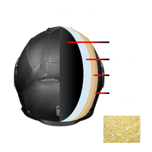 Load image into Gallery viewer, Daytona Glide Modular Motorcycle Helmet - DOT Approved, Bluetooth Ready, Dual Visor, Men/Women/Youth - Gun Metal Grey Metallic