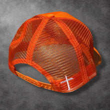 Load image into Gallery viewer, WR Globe Trucker - Safety Orange
