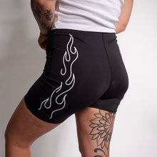 Load image into Gallery viewer, Women’s WR Flame Biker Shorts
