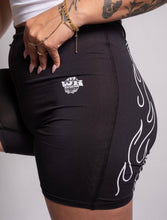 Load image into Gallery viewer, Women’s WR Flame Biker Shorts

