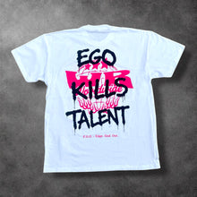 Load image into Gallery viewer, EGO KILLS TALENT - White &amp; Pink
