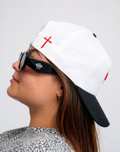 Load image into Gallery viewer, WR Red/White Two-Tone Snapback
