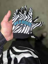 Load image into Gallery viewer, Wild Riderz Magnetic Zebra Gloves - Limited Edition
