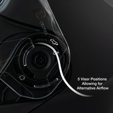 Load image into Gallery viewer, Daytona Glide Modular Motorcycle Helmet - DOT Approved, Bluetooth Ready, Dual Visor, Men/Women/Youth - W/ Phoenix
