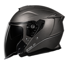 Load image into Gallery viewer, D.O.T. &amp; ECE Daytona Spyder Jet- Gun Metal Grey Dull Metallic
