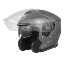 Load image into Gallery viewer, D.O.T. &amp; ECE Daytona Spyder Jet- Gun Metal Grey Dull Metallic
