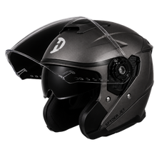 Load image into Gallery viewer, D.O.T. &amp; ECE Daytona Spyder Jet- Gun Metal Grey Dull Metallic

