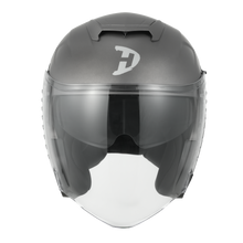 Load image into Gallery viewer, D.O.T. &amp; ECE Daytona Spyder Jet- Gun Metal Grey Dull Metallic
