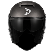 Load image into Gallery viewer, D.O.T. &amp; ECE Daytona Spyder Jet- Gun Metal Grey Dull Metallic
