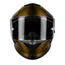 Load image into Gallery viewer, D.O.T. &amp; ECE Daytona Viper- Gold Carbon Fiber
