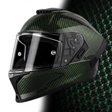 Load image into Gallery viewer, D.O.T. &amp; ECE Daytona Viper- Green Carbon Fiber
