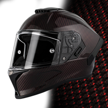 Load image into Gallery viewer, D.O.T. &amp; ECE Daytona Viper- Red Carbon Fiber
