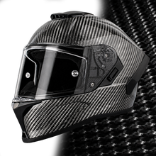 Load image into Gallery viewer, D.O.T. &amp; ECE Daytona Viper- Silver Carbon Fiber
