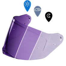 Load image into Gallery viewer, Viper Shield Outer- Photochromic Purple
