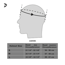 Load image into Gallery viewer, Daytona Carver Ski Helmet - Adjustable Ski Helmet for Men, Women &amp; Youth - Dull Blue with Anti-Fog Visor
