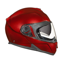Load image into Gallery viewer, Daytona Glide Modular Motorcycle Helmet - DOT Approved, Bluetooth Ready, Dual Visor, Men/Women/Youth - Black Cherry
