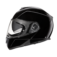 Load image into Gallery viewer, Daytona Glide Modular Motorcycle Helmet - DOT Approved, Bluetooth Ready, Dual Visor, Men/Women/Youth - Hi-Gloss Black
