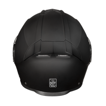 Load image into Gallery viewer, Daytona Glide Modular Motorcycle Helmet - DOT Approved, Bluetooth Ready, Dual Visor, Men/Women/Youth - Dull Black
