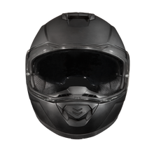 Load image into Gallery viewer, Daytona Glide Modular Motorcycle Helmet - DOT Approved, Bluetooth Ready, Dual Visor, Men/Women/Youth - Dull Black
