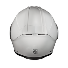 Load image into Gallery viewer, Daytona Glide Modular Motorcycle Helmet - DOT Approved, Bluetooth Ready, Dual Visor, Men/Women/Youth - Hi-Gloss White
