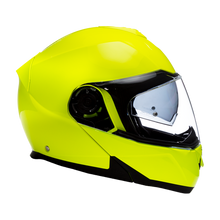 Load image into Gallery viewer, Daytona Glide Modular Motorcycle Helmet - DOT Approved, Bluetooth Ready, Dual Visor, Men/Women/Youth - Fluorescent Yellow
