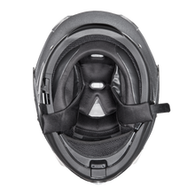 Load image into Gallery viewer, Daytona Glide Modular Motorcycle Helmet - DOT Approved, Bluetooth Ready, Dual Visor, Men/Women/Youth- Silver Metallic
